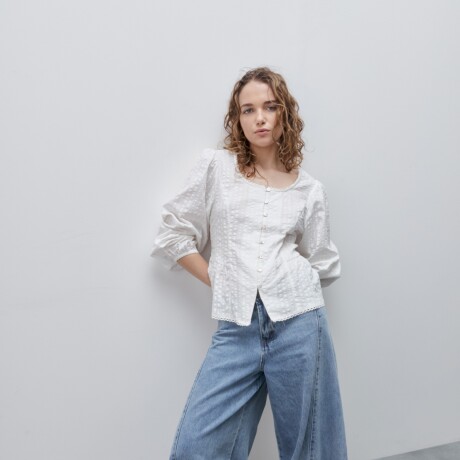 CAMISA MILS Blanco