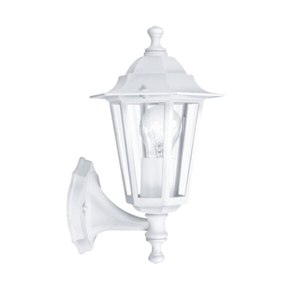 Farol colonial d/pared norte blanco 1XE27 LATERNA5 EG0406