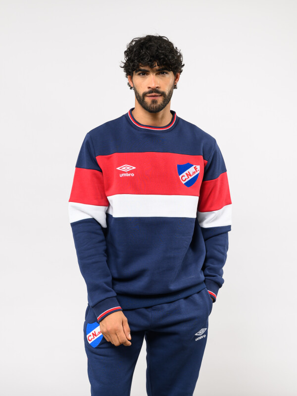 Buzo Grav Nacional Hombre Azul Marino, Rojo, Blanco