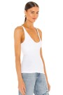 SEAMLESS V-NECK CAMI Blanco