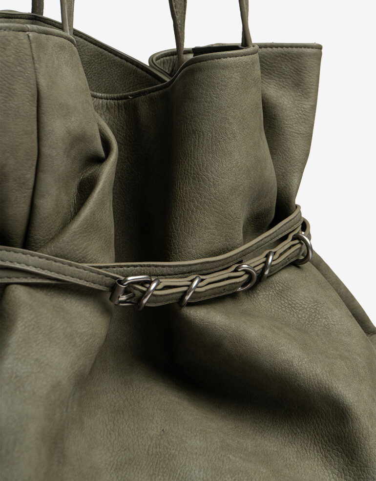 Saca Cartera Formato Saca Oliva - Verde Oliva