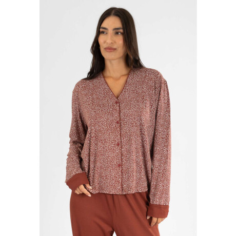 Pijama muro Bordeaux