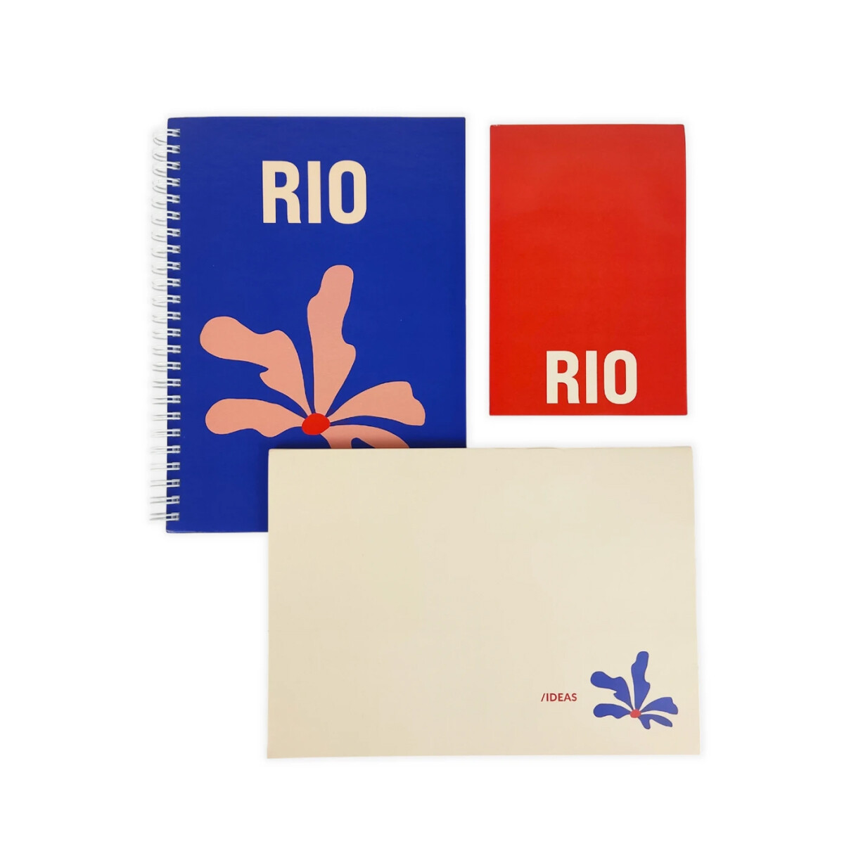 Set X3 De Papelería Línea Rio 