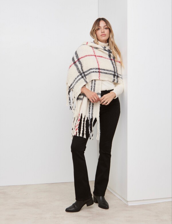 Bufandon Geometrico CRUDO/MULTI
