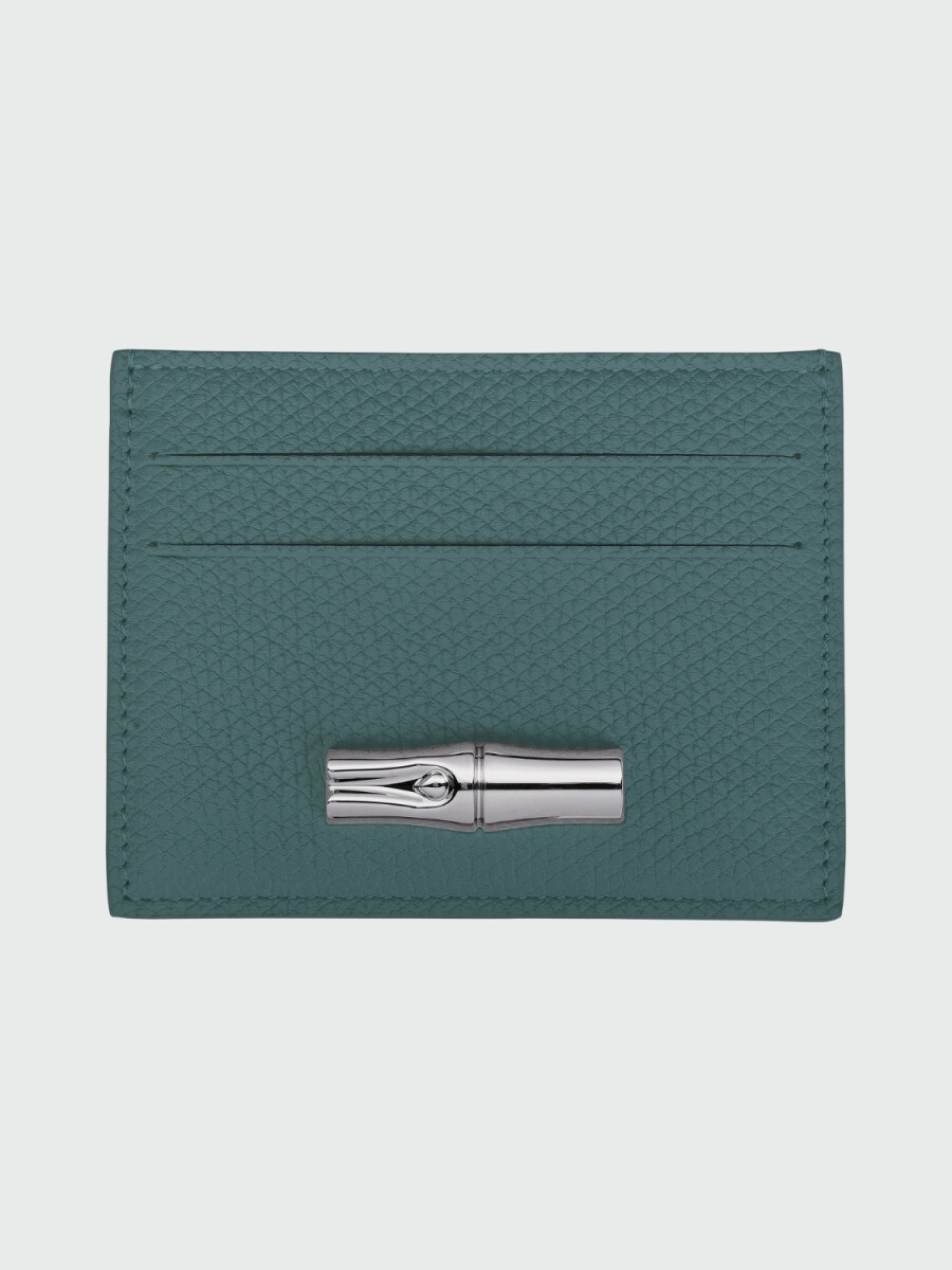 Le Roseau Card Holder - Aguamarina 