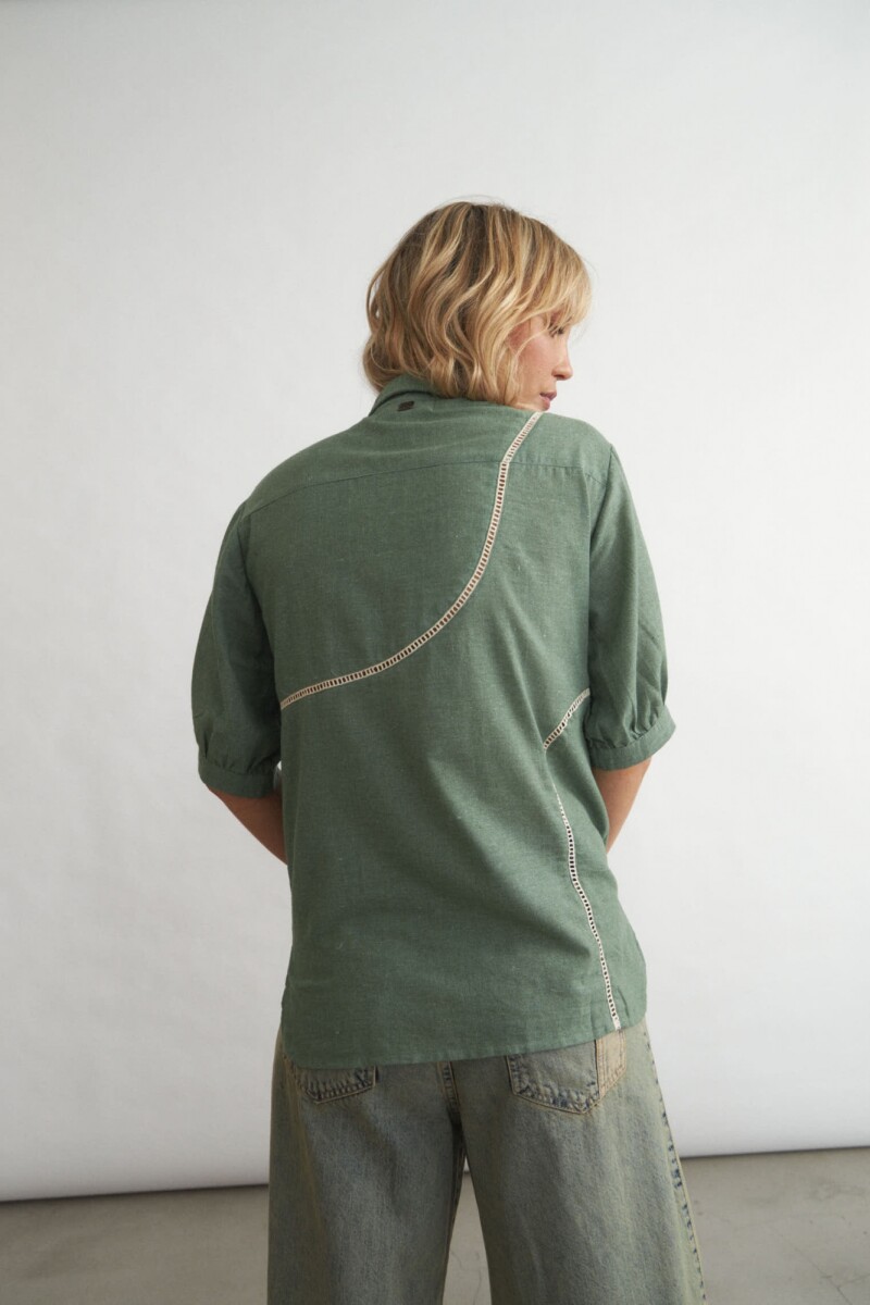Camisa Lace Verde