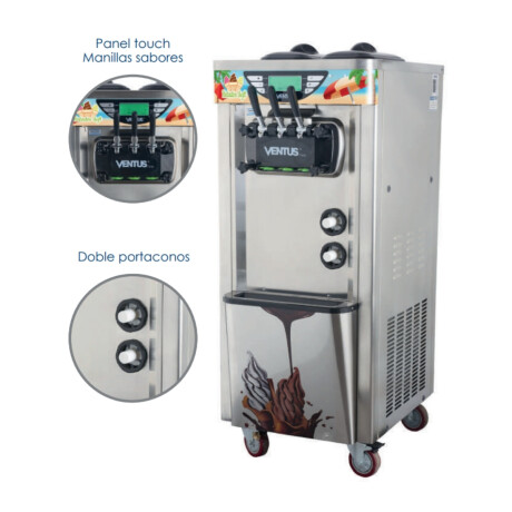 Maquina de Helado Soft de Pie 30 Litros Maquina de Helado Soft de Pie 30 Litros