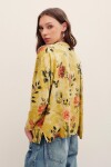 SWEATER AURORA MUSTARD FLOWER Mostaza