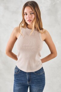 Musculosa Lurex Crudo