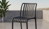 Silla de Exterior Omega Negro