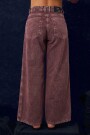 JEAN RELAXED BORDO Bordo