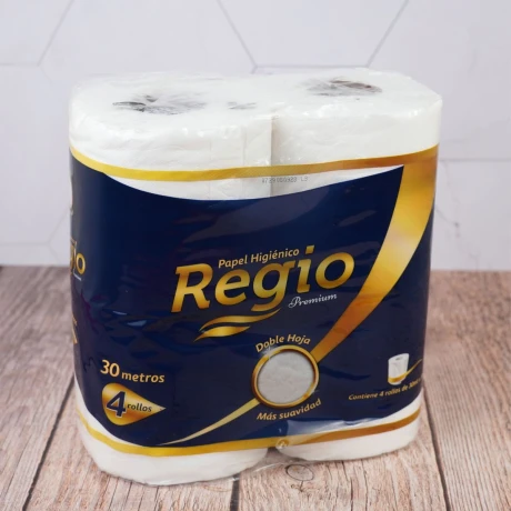 Papel higiénico Regio premium doble hoja x4 Papel higiénico Regio premium doble hoja x4