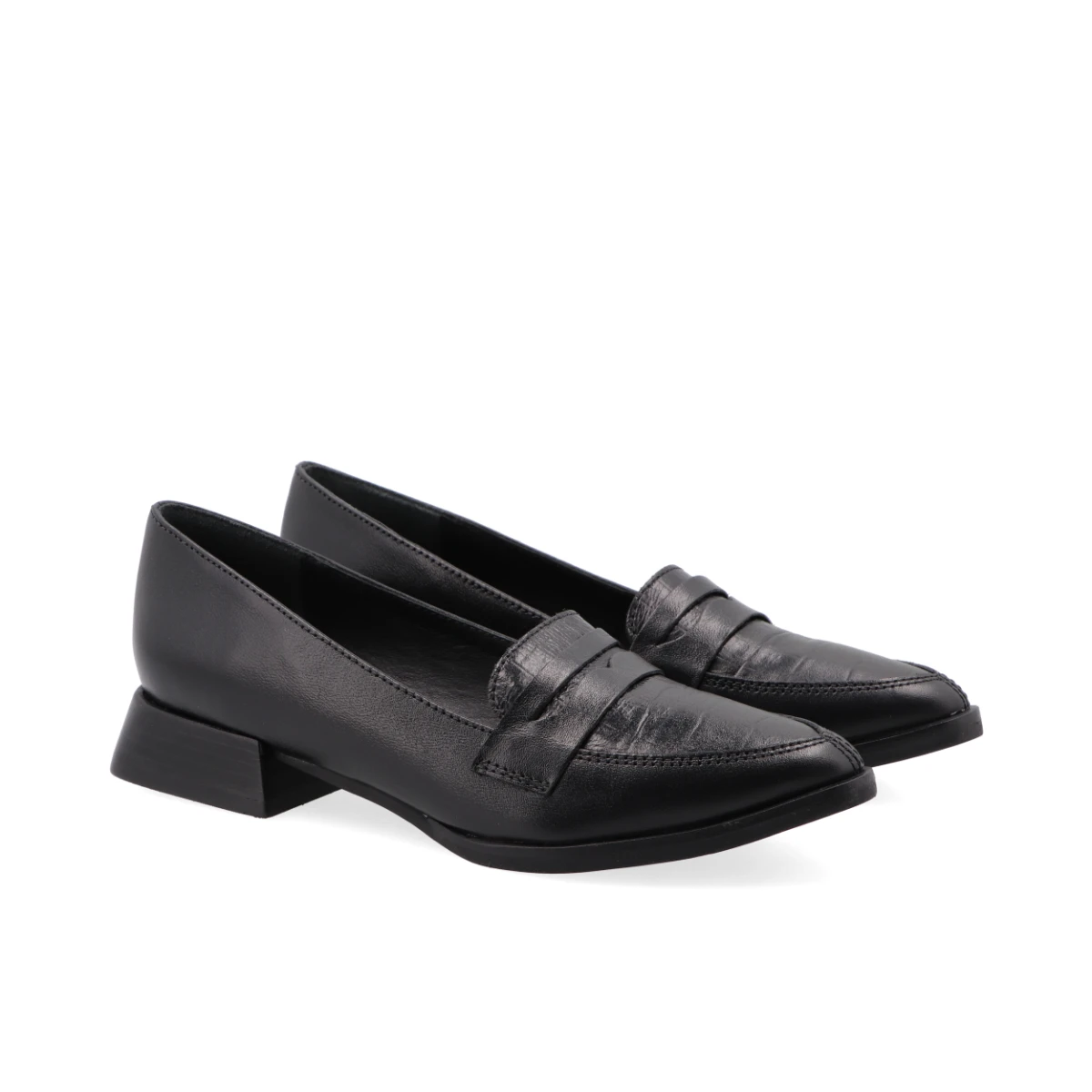 ZAPATO VENET - CUERO CALAIS - NEGRO 