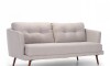 Sillón Sofá Triunfo 3 Cuerpos Beige
