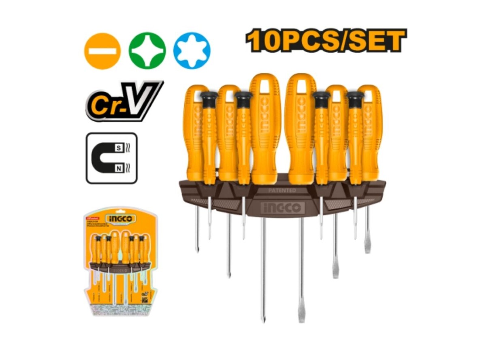 Set 10 Destornilladores Super Select 