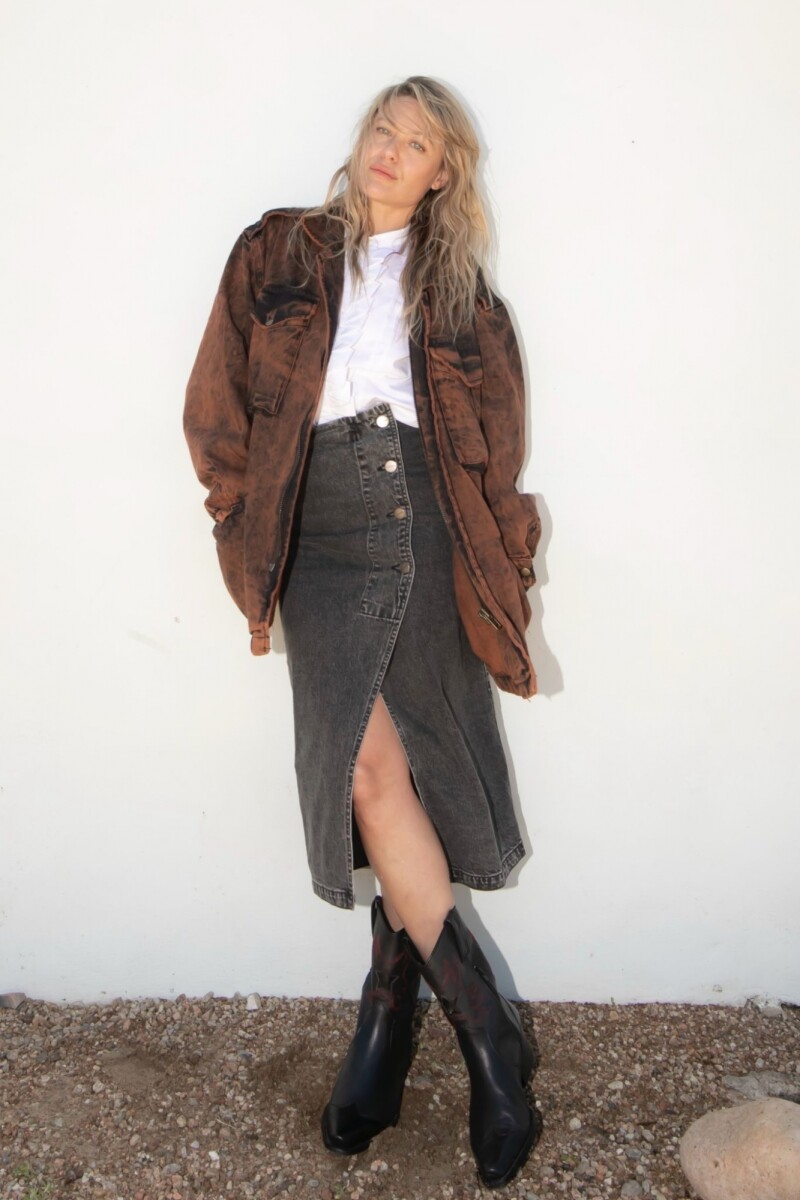 Falda Jean Ciara Nin 