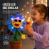 Girasol Interactivo que Baila, Canta, Graba y Repite Voz Azul
