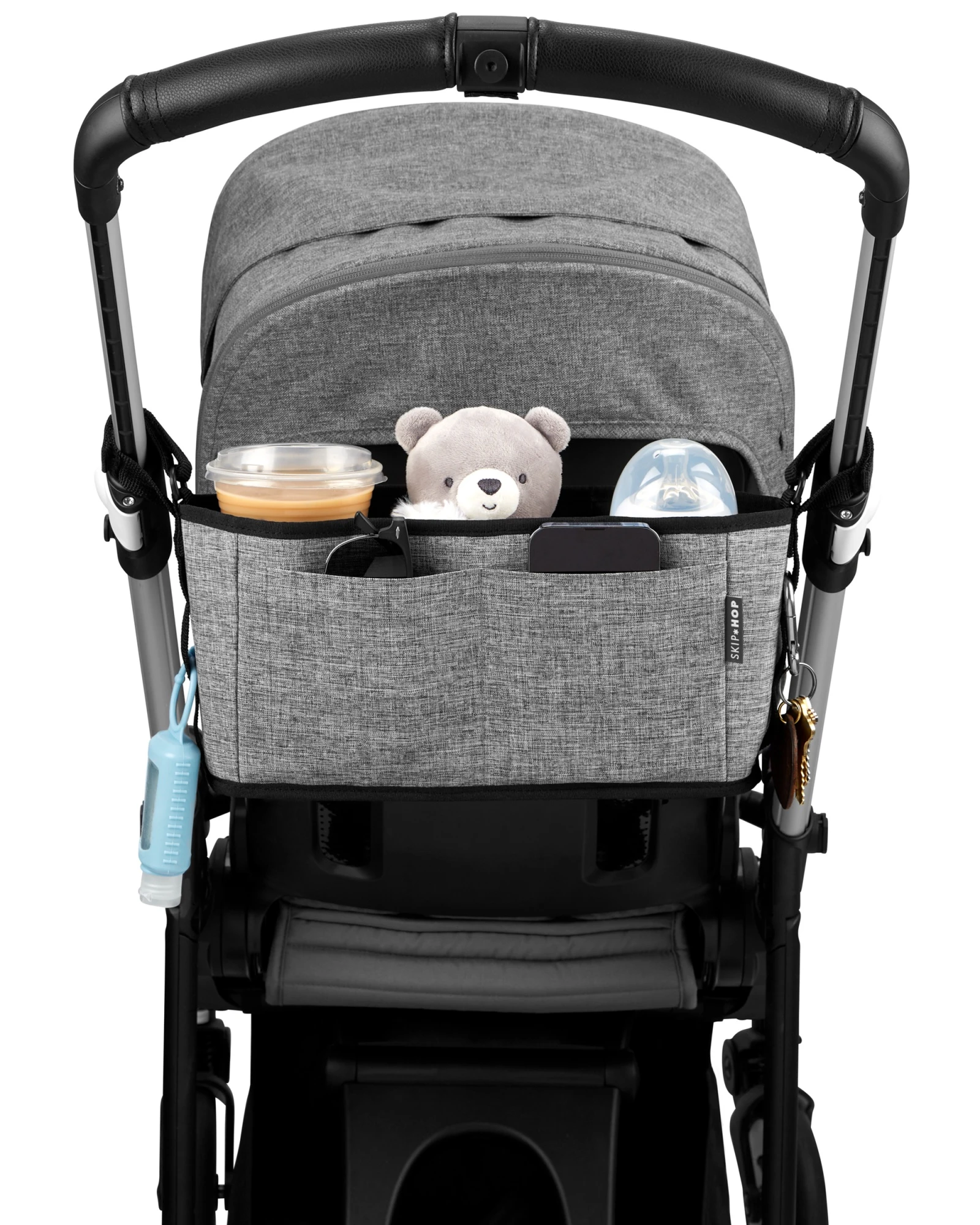 Organizador de cochecito, gris Organizador de cochecito, gris