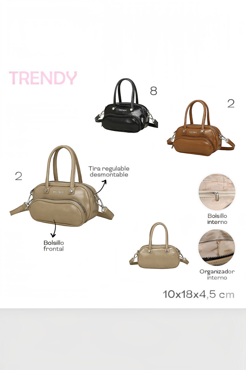 Cartera Trendy Camel