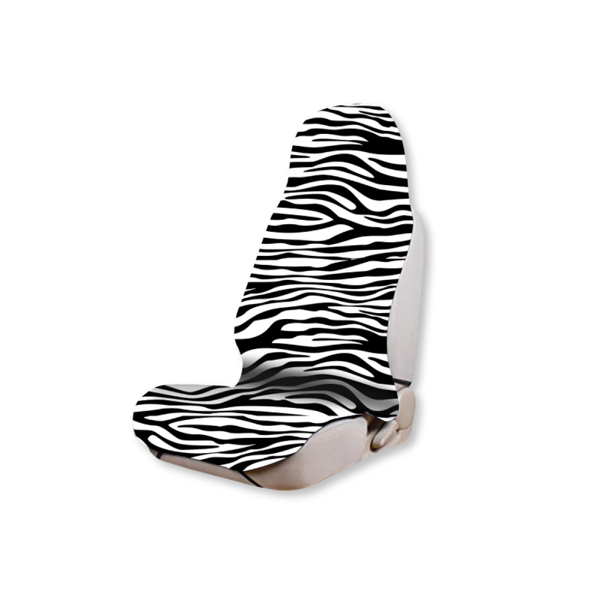 Cubreasiento Individual Negro-zebra 