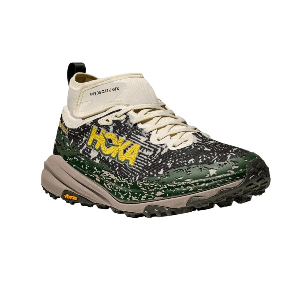 Hoka Champion Speedgoat 6 Mid GTX Hombre - Combinado gris/Verde Combinado-Verde