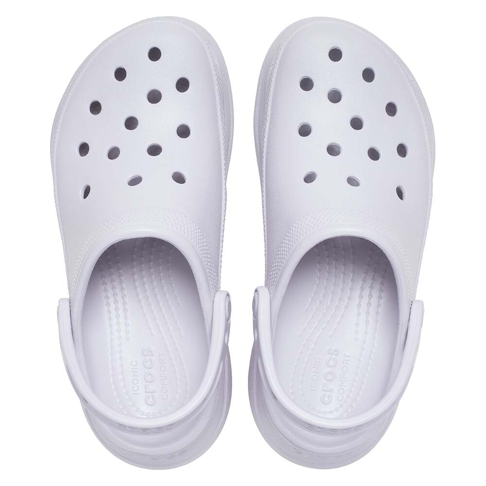 Plataformas Crocs Bae Clog W - Mujer Mauve Mist