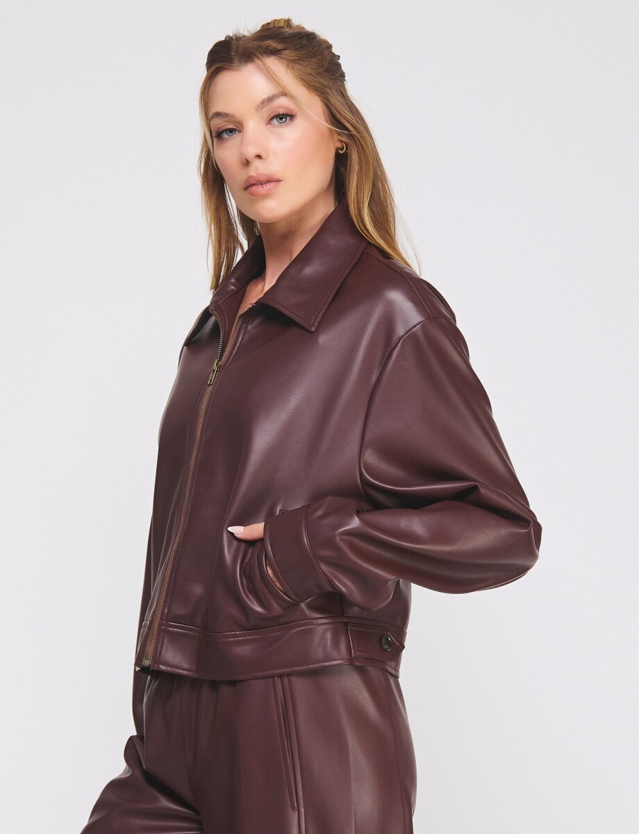 Camperita Eco Cuero - Bordeaux 