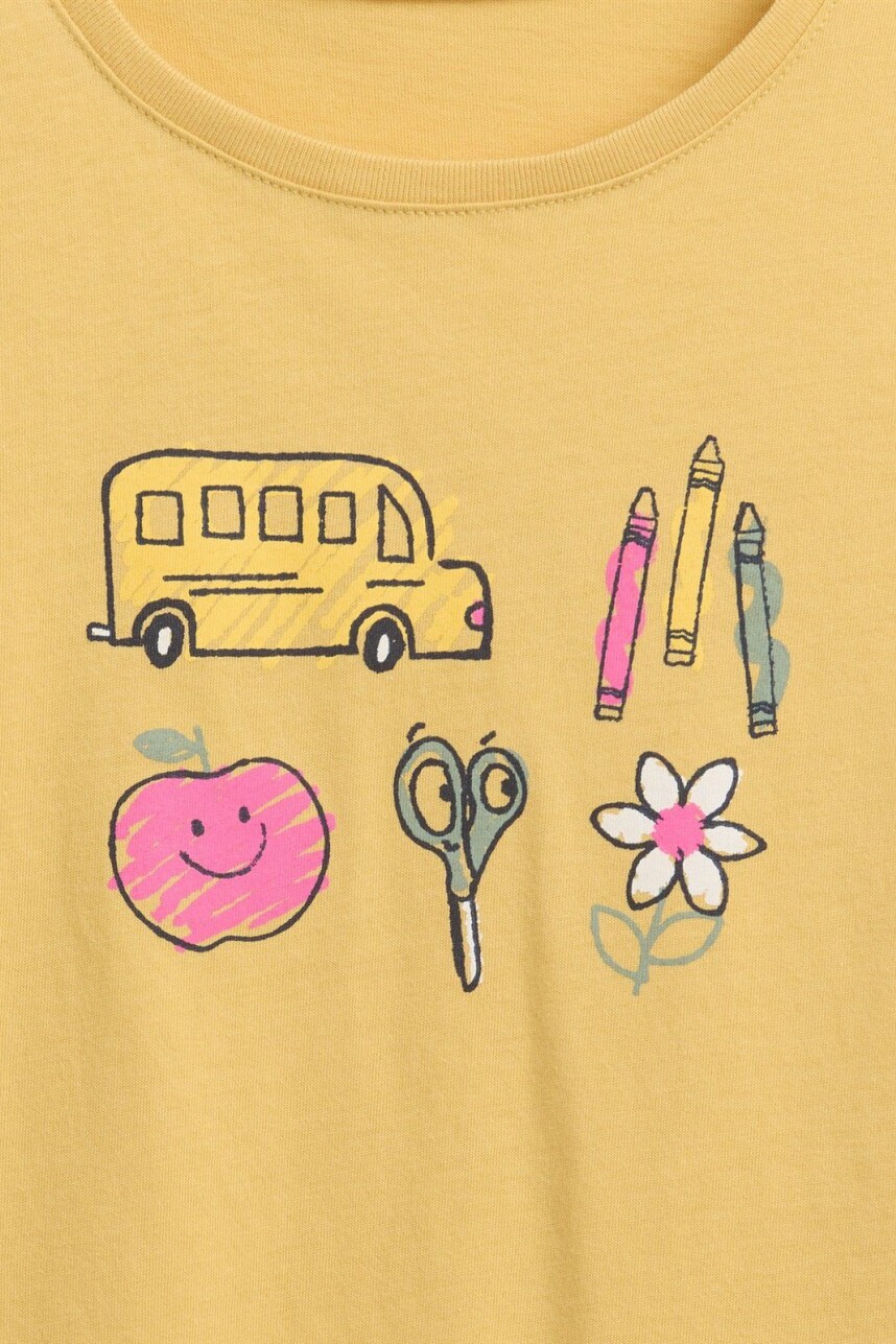 Remera Gràfico Toddler Niña French Almond