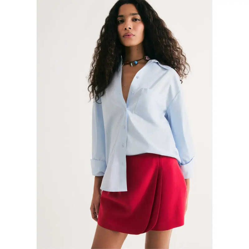 SHORTS SAIA FEM VERMELHO