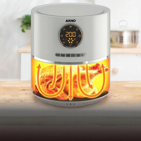 Freidora sin aceite Arno Airfryer Ultra | Capacidad 4,2Lts | Color gris. Freidora sin aceite Arno Airfryer Ultra | Capacidad 4,2Lts | Color gris.