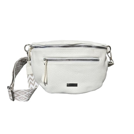 Riñonera Bandolera Liby Blanco