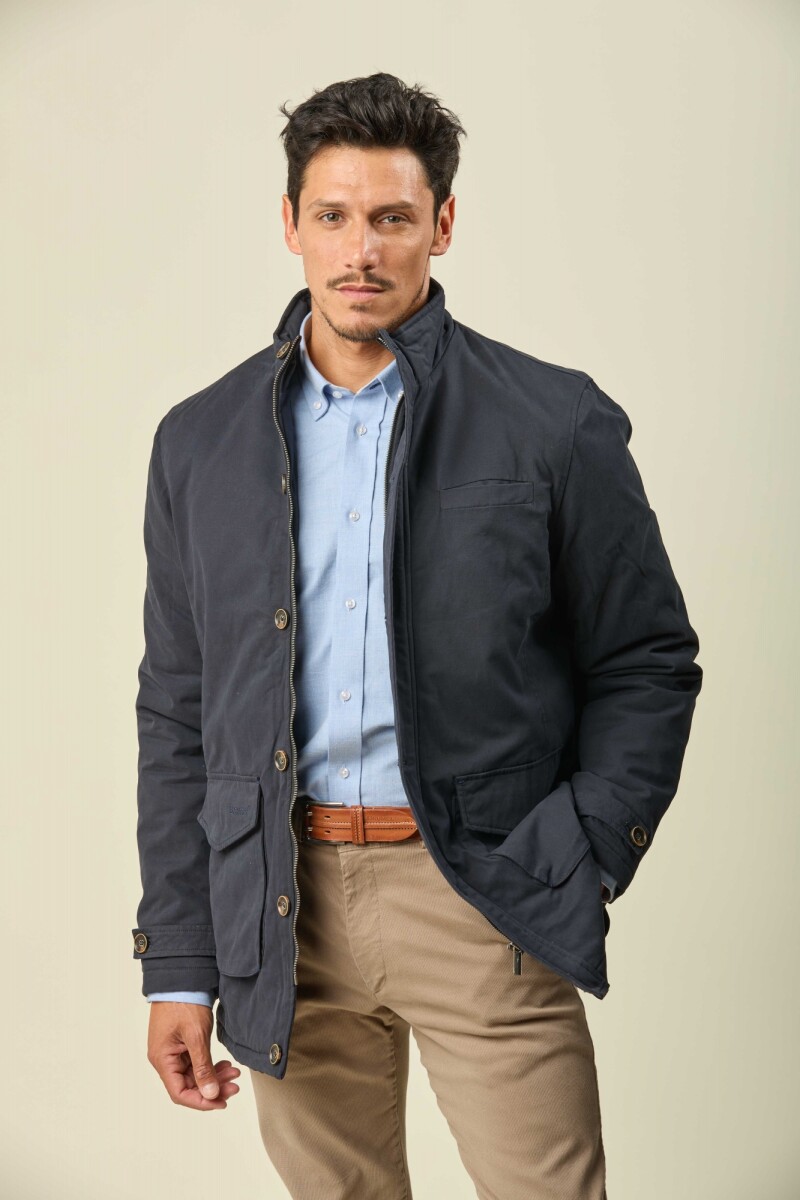 Campera Bristol Algodón - Azul Marino 