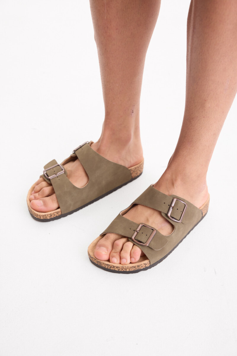 Sandalia Blackout Verde Militar