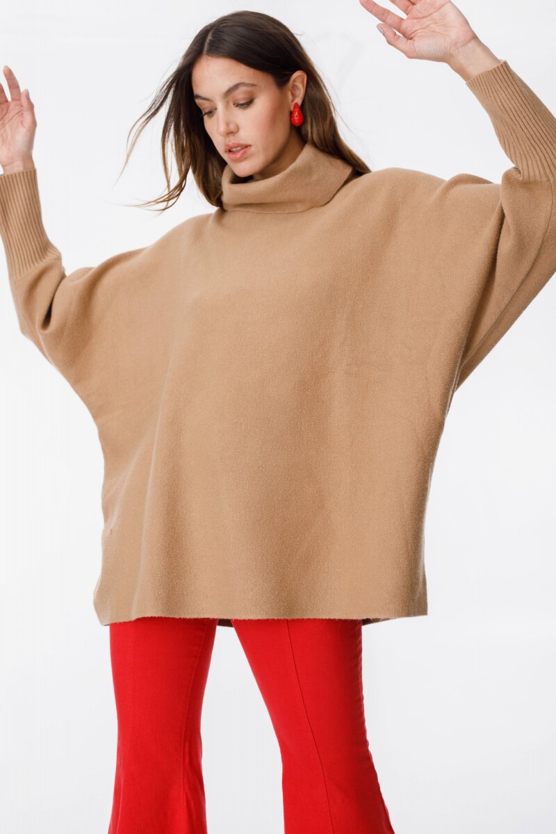 Sweater Poleron Malvon Camel