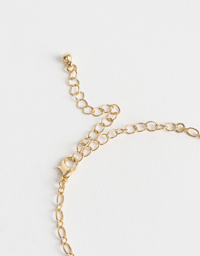 Collares Cortos Con ramillete Collar Corto Con Ramillete - Dorado