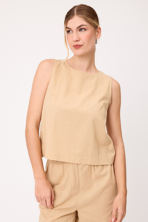 TOP BORINA POLANCO Beige