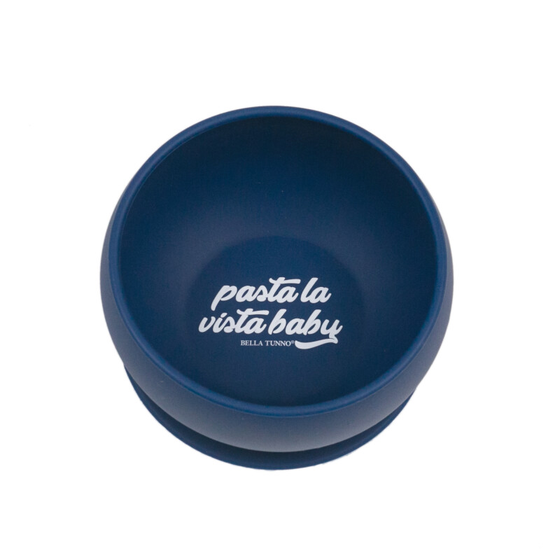 Bowl de Silicona con Ventosa Pasta la vista