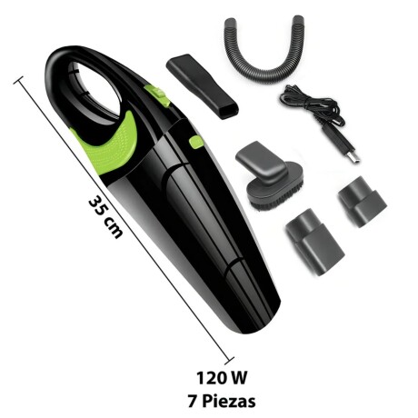 Aspiradora para Auto Inalámbrica Carga Usb 120 W Negro