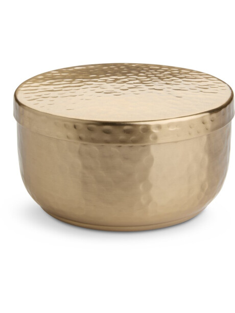 Tarro de almacenaje TENHULT Ø11x6 cm dorado Tarro de almacenaje TENHULT Ø11x6 cm dorado