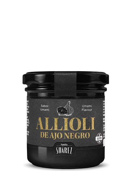 Alioli de ajo negro Familia Suarez Alioli de ajo negro Familia Suarez