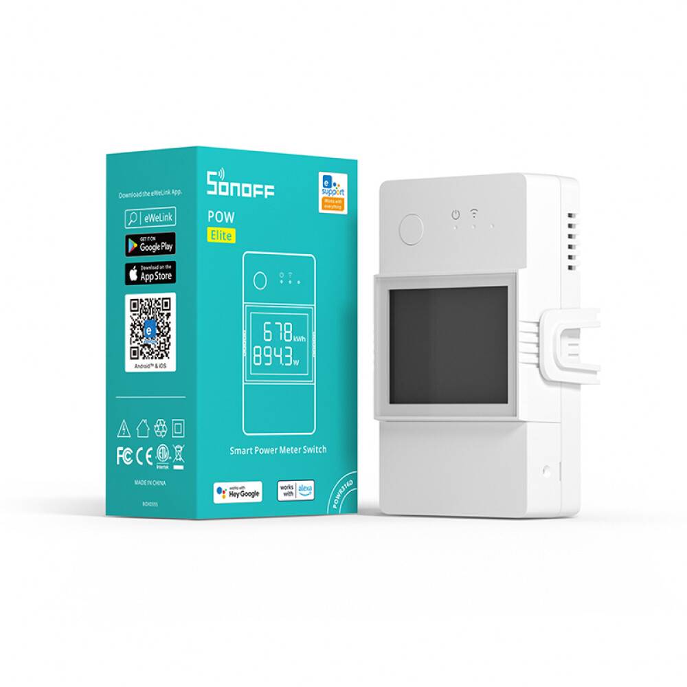 Medidor/interrup. de energía WIFI POWR316D SONOFF ELE07769