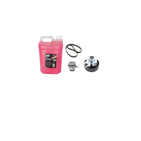 KIT DISTRIBUCION GOL G5/ FOX/SURAN BOMBA + TENSOR + CORREA + AGUA Kit Distribucion Gol G5/ Fox/suran Bomba + Tensor + Correa + Agua