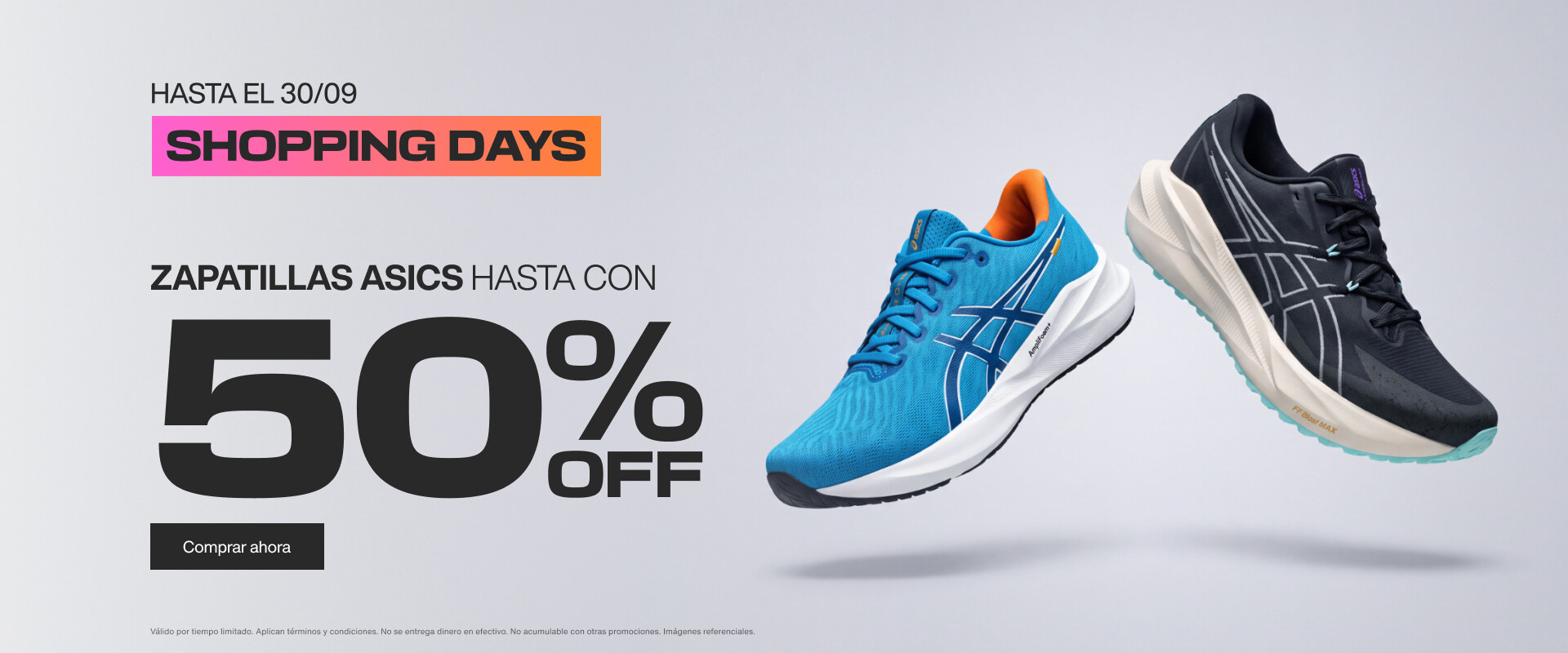 Shopping Days Calzado Asics