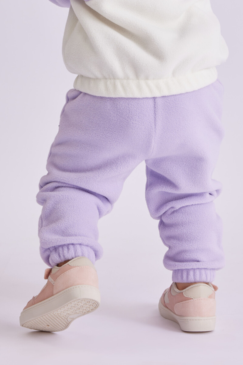 Pantalón polar Lila