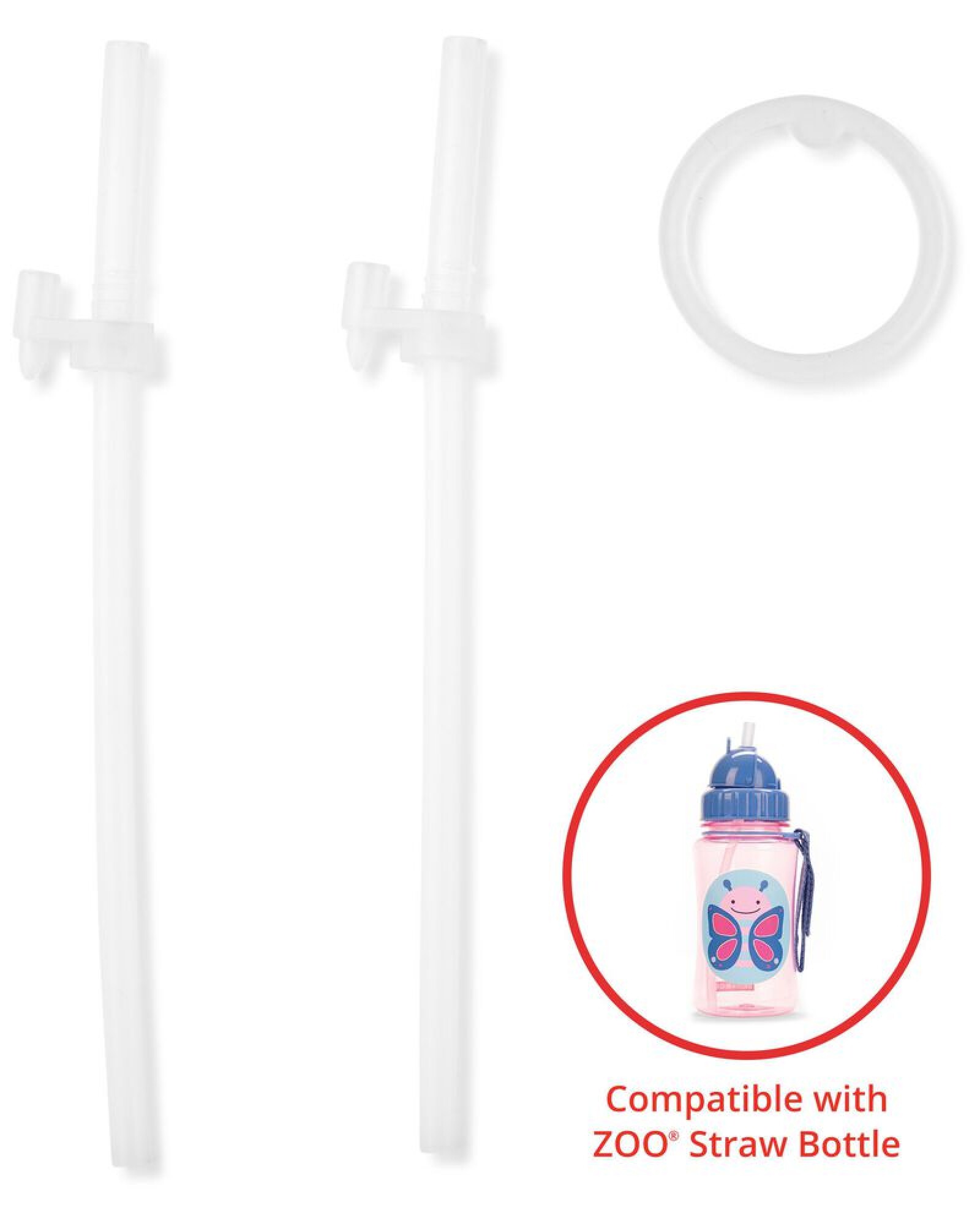 Pack dos sorbitos de repuesto para botella Zoo Skip-Hop Sin color
