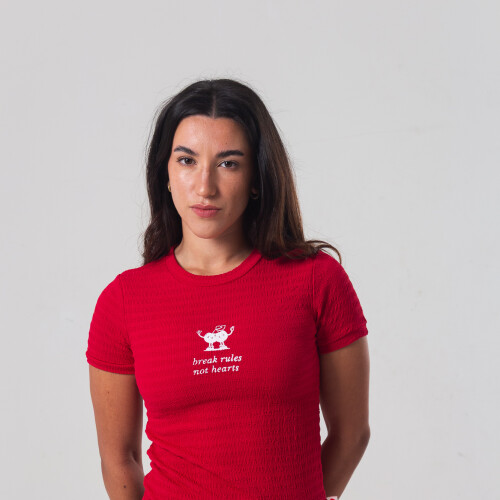 Remera Pulau Cherry Rojo