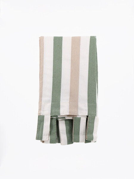 CORTINA RAYAS VERDE