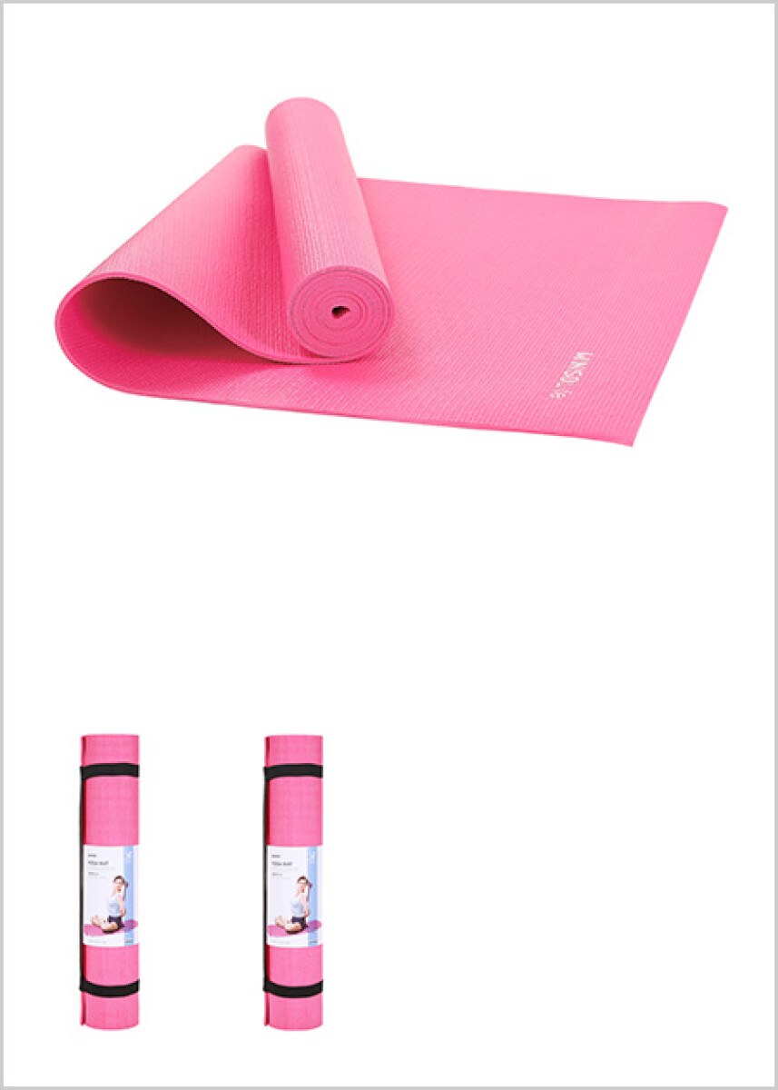 Mat colchoneta de Yoga 3mm - Rosa 