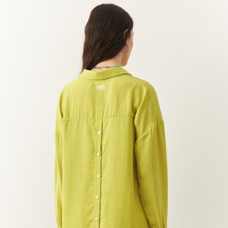 CAMISA AQUA Verde Manzana