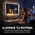 Espejo Rectangular Baño Táctil 3 Modos Retroiluminado 90X70 Rectangular